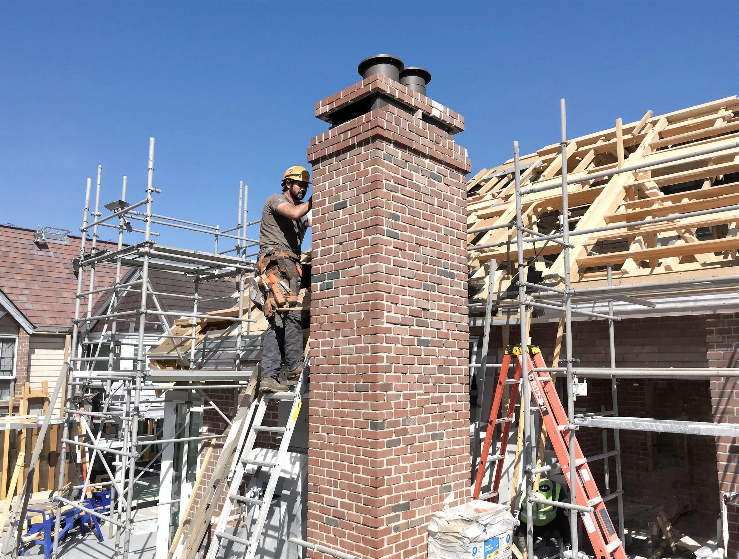 New chimney installation completed by Teaneck Chimney Sweep in Teaneck, NJ