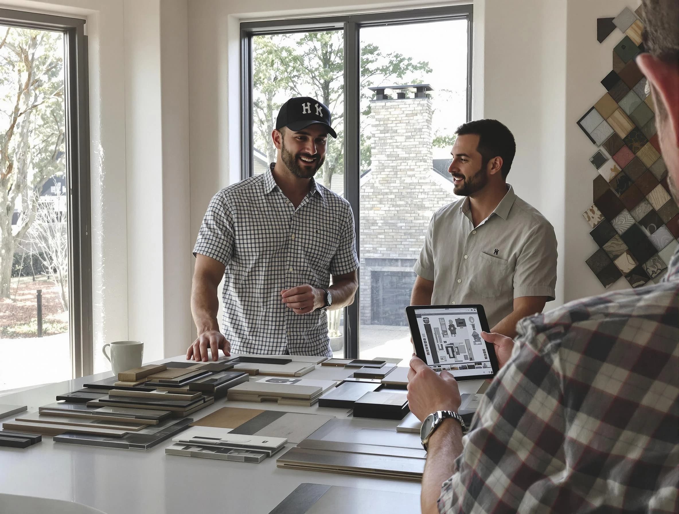 Teaneck Chimney Sweep remodeling a chimney and fireplace in Teaneck, NJ