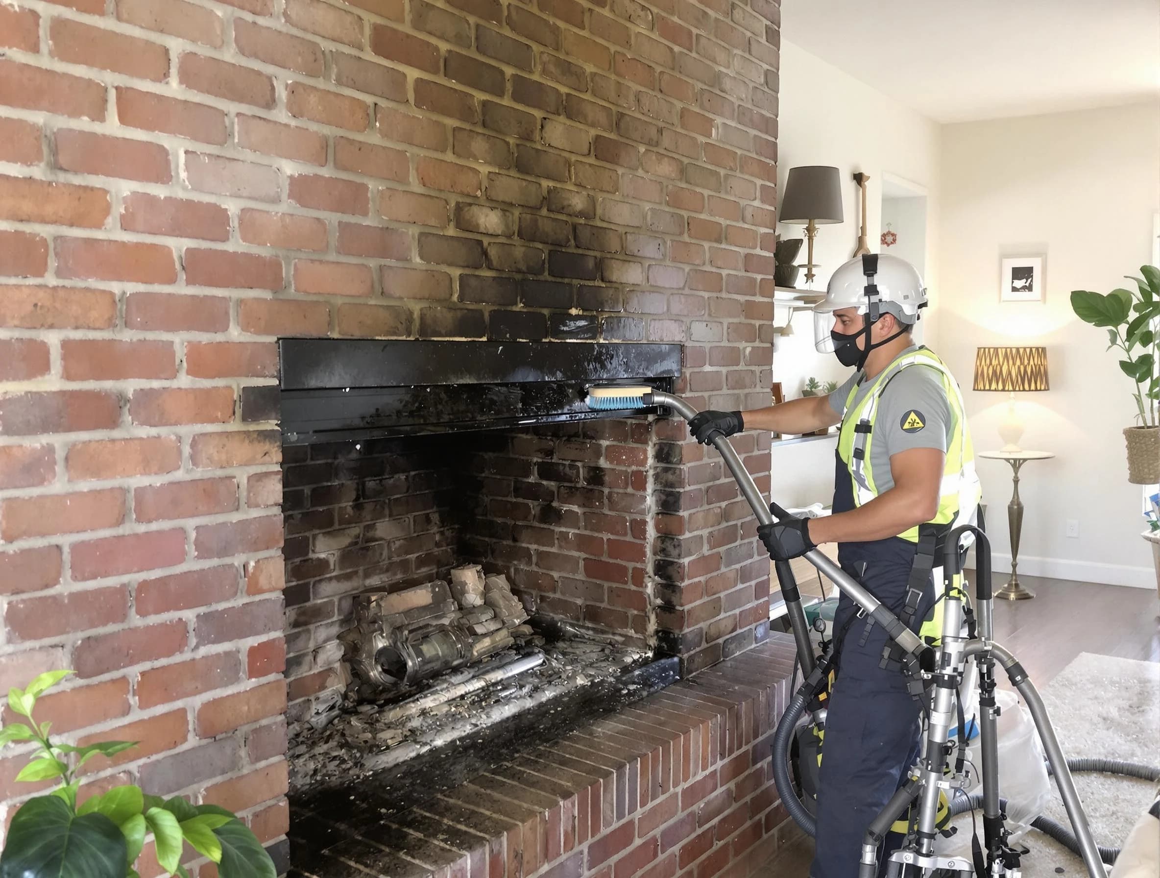 Teaneck Chimney Sweep providing fireplace cleaning services in Teaneck, NJ