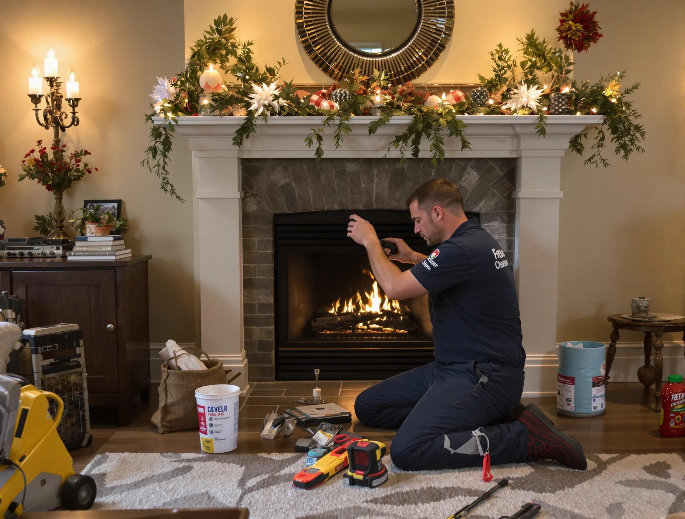 Teaneck Chimney Sweep offering fireplace maintenance services in Teaneck, NJ