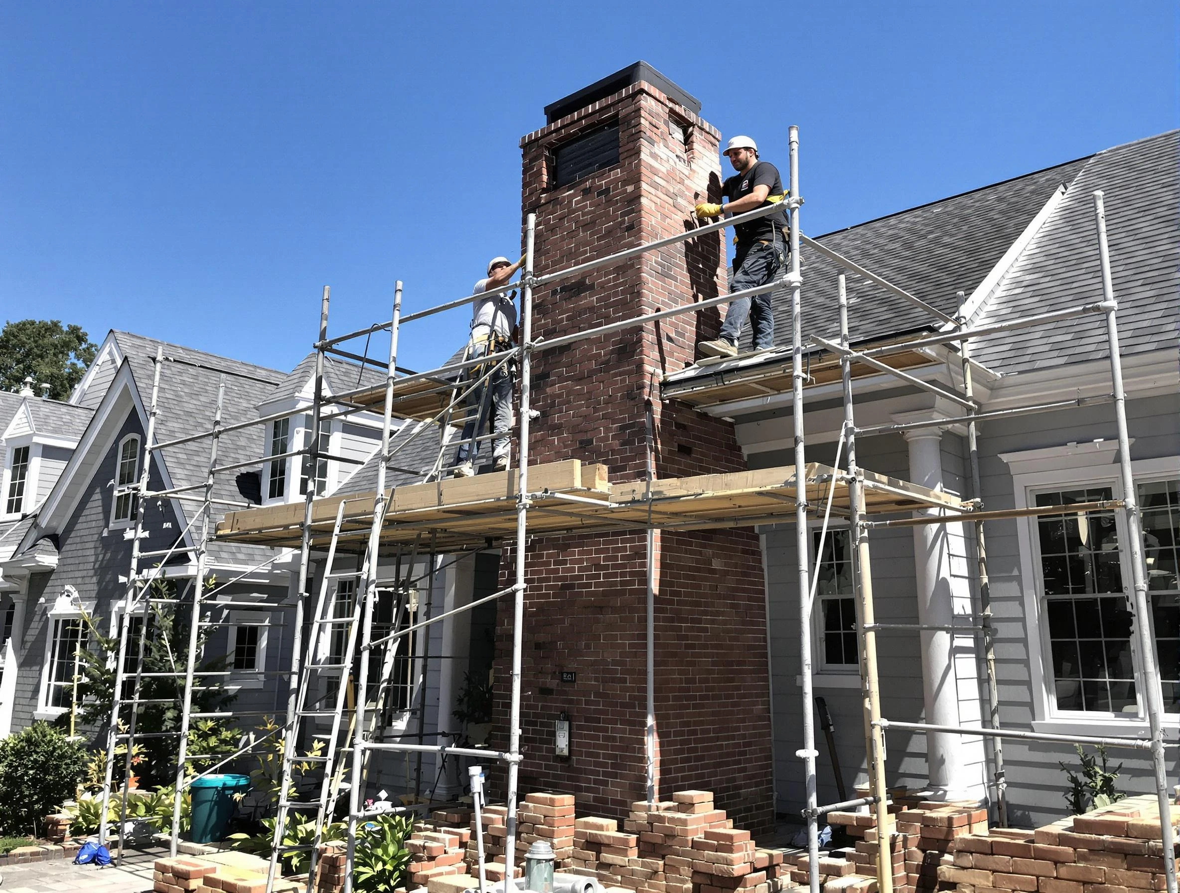 Chimney Rebuilding in Teaneck