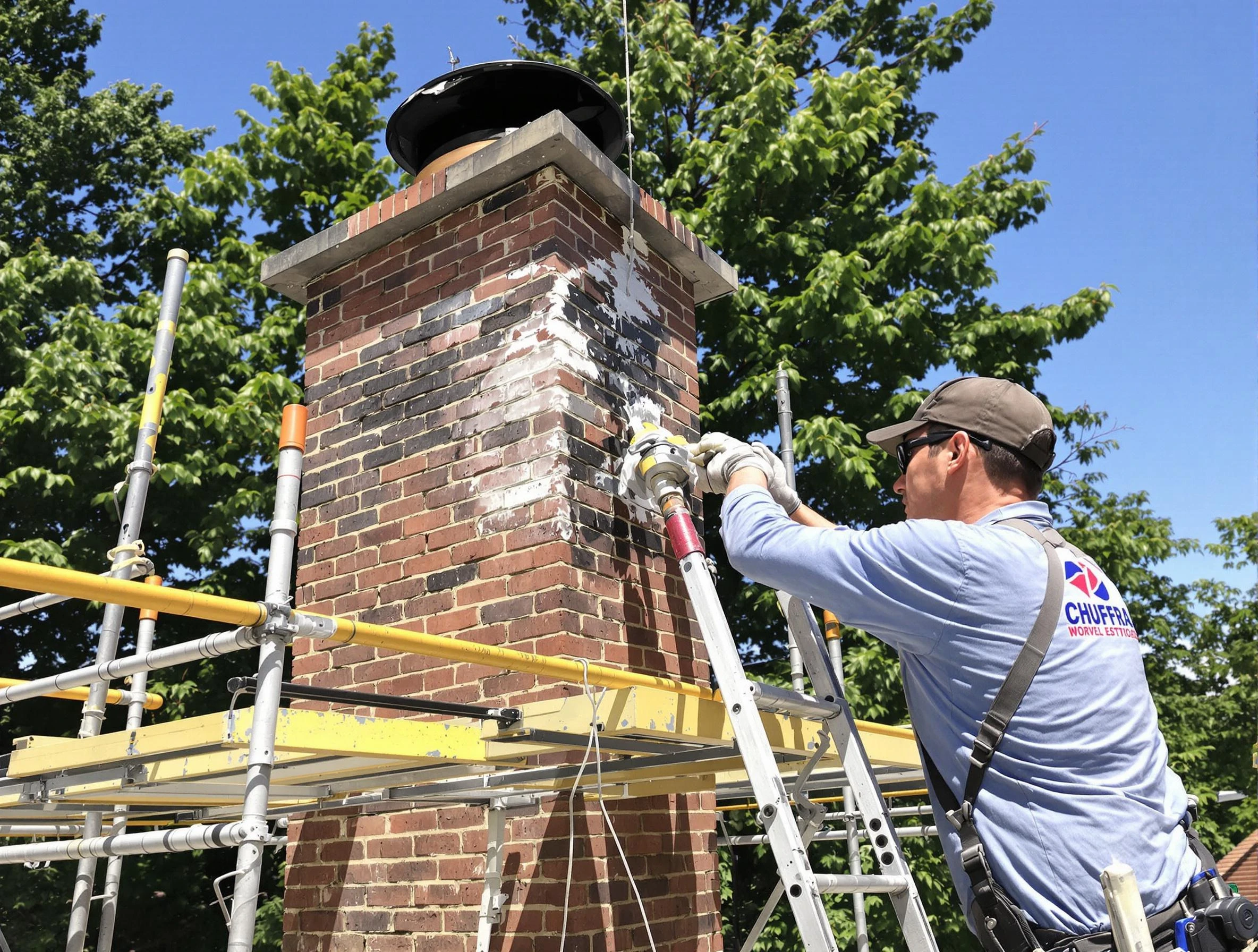 Structural chimney repair by Teaneck Chimney Sweep in Teaneck, NJ